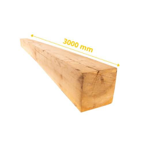 Pack de 20 x Poutres (Poteaux) en Chêne 3000 x 150 x 150 mm – Image 2