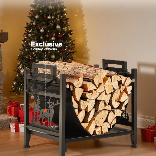 Support à bois de chauffage d'intérieur – Image 3