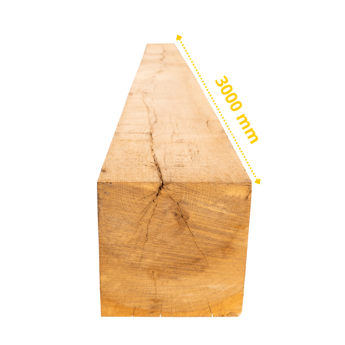 Pack de 20 x Poutres (Poteaux) en Chêne 3000 x 150 x 150 mm – Image 3