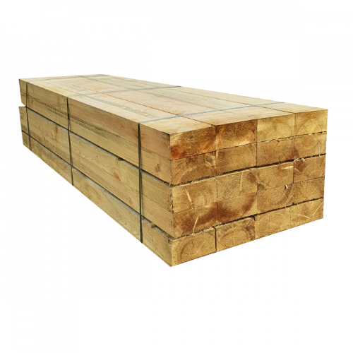 Traverses de bois (Vert traité) UC3 | 3 m x 200 mm x 100 mm