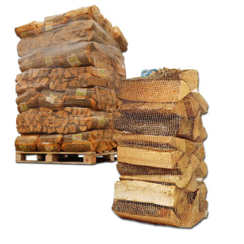 Mélange Bois dur 30cm – 40 filets de bûches de 25kg – Image 2
