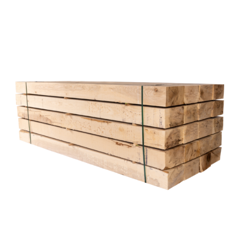 30 X Traverses chemin de fer en bois – Chêne – 2600 x 250 x 150 mm – Image 2