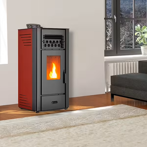 Poêle à granulés air Anita 10 kW Bordeaux SANNOVER – Image 2