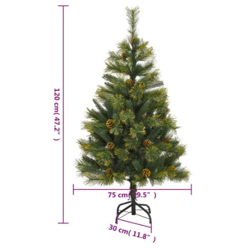 Sapin de noel en bois New York Naturel 30 X 12,5 cm – Image 3