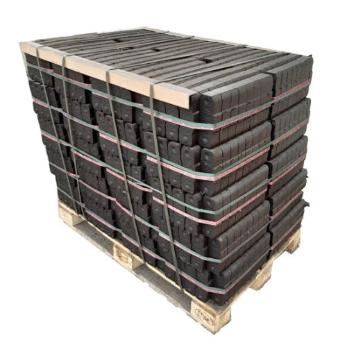 Briquettes de lignite palette de 1 T (40 paquets de 25 kg